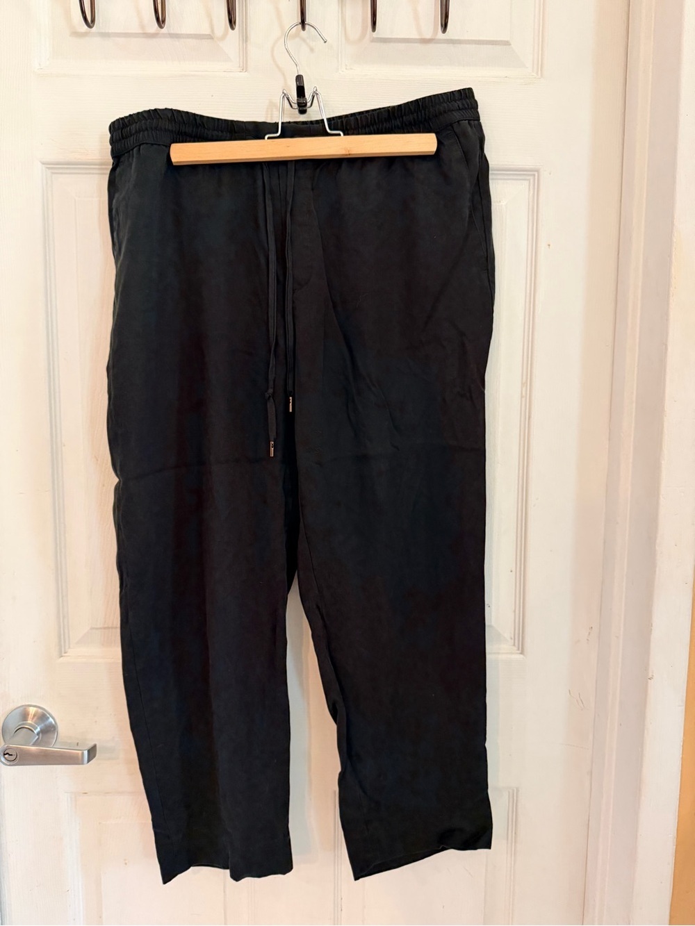 Banana Republic Black Drawstring Jogger Pants